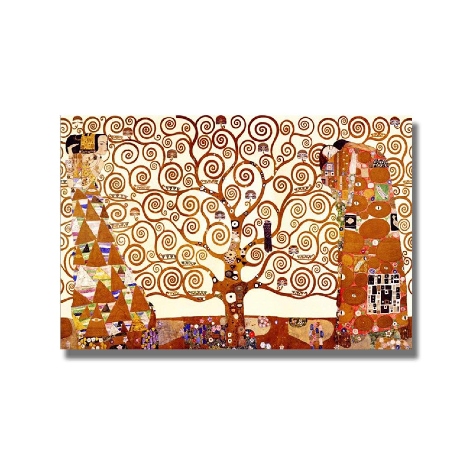 生命の木　絵画 Amazon.co.jp: グスタフ・クリムト 生命の木 - キャンバス絵画